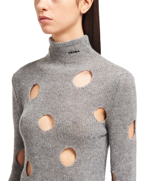 prada sweater|prada turtleneck sweater.